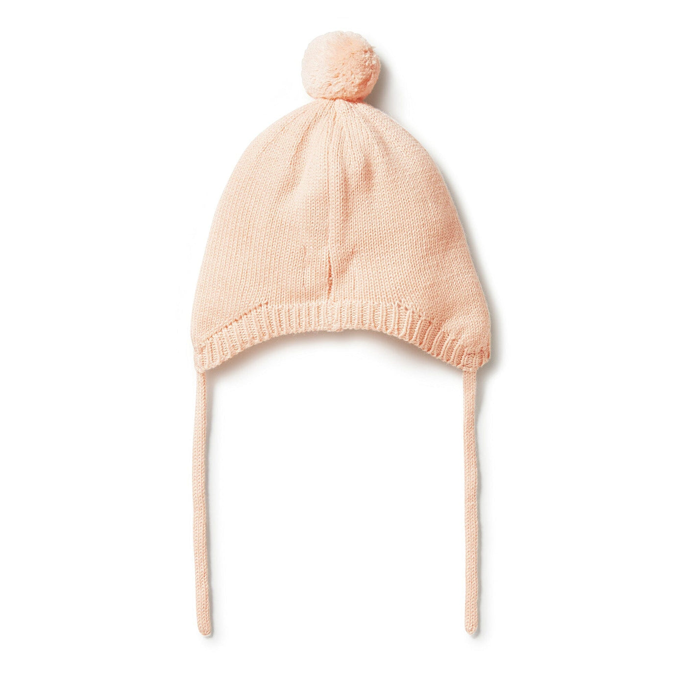 Knitted Mini Cable Bonnet - Shell Beanies Wilson & Frenchy 