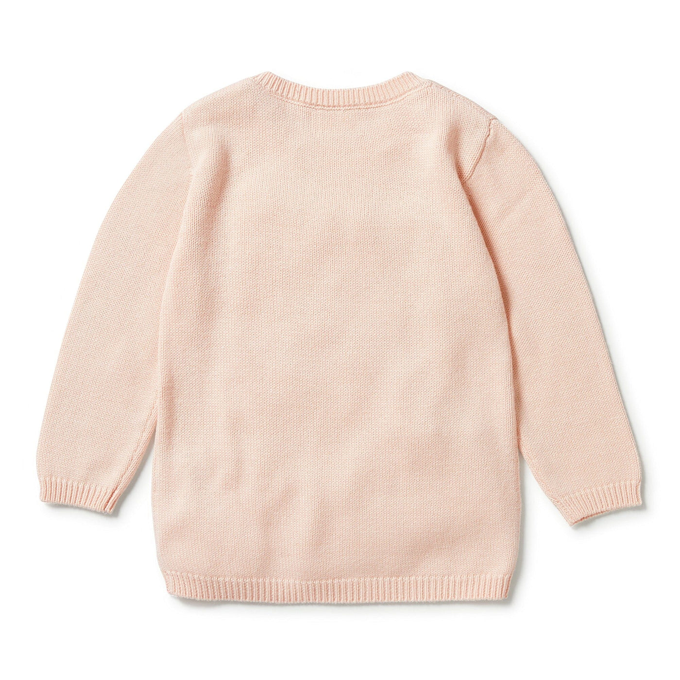 Knitted Mini Cable Jumper - Blush Knitted Jumper Wilson & Frenchy 