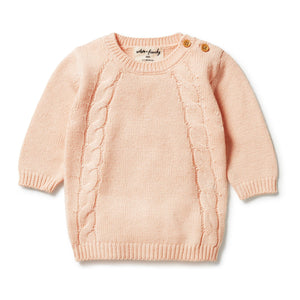 Wilson & Frenchy - Knitted Mini Cable Jumper Shell