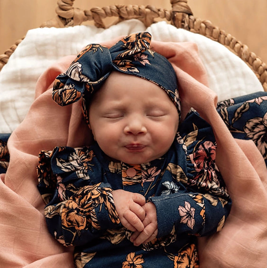 Knot Baby Headband - Belle Headband Snuggle Hunny Kids 