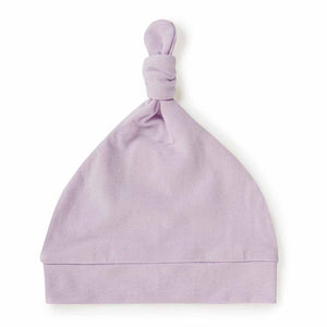 Snuggle Hunny - Organic Knotted Beanie - Lilac