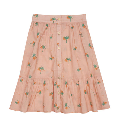 Kora Skirt - Tropical Peach Day Dream Skirts Bella & Lace 
