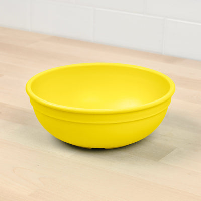 Large Bowl Feeding Re-Play Yellow 