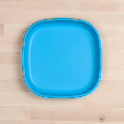 Large Flat Plate Feeding Re-Play Sky Blue 