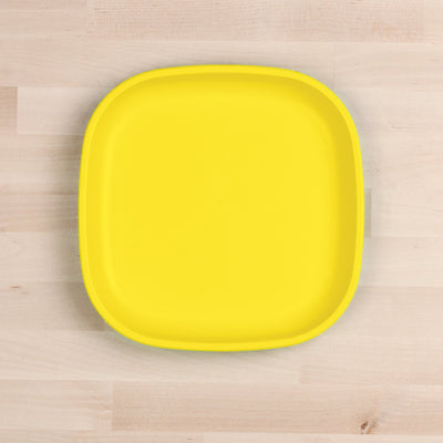 Large Flat Plate Feeding Re-Play Yellow 