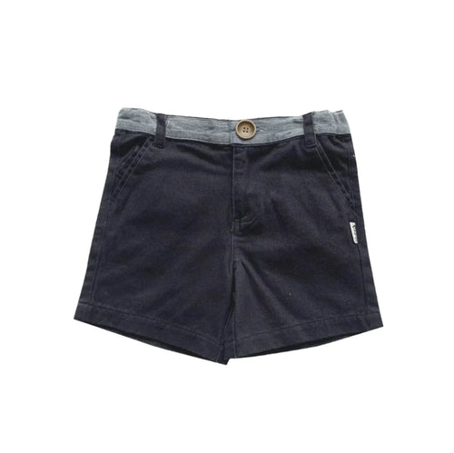 Love Henry Baby Oscar Shorts - Navy