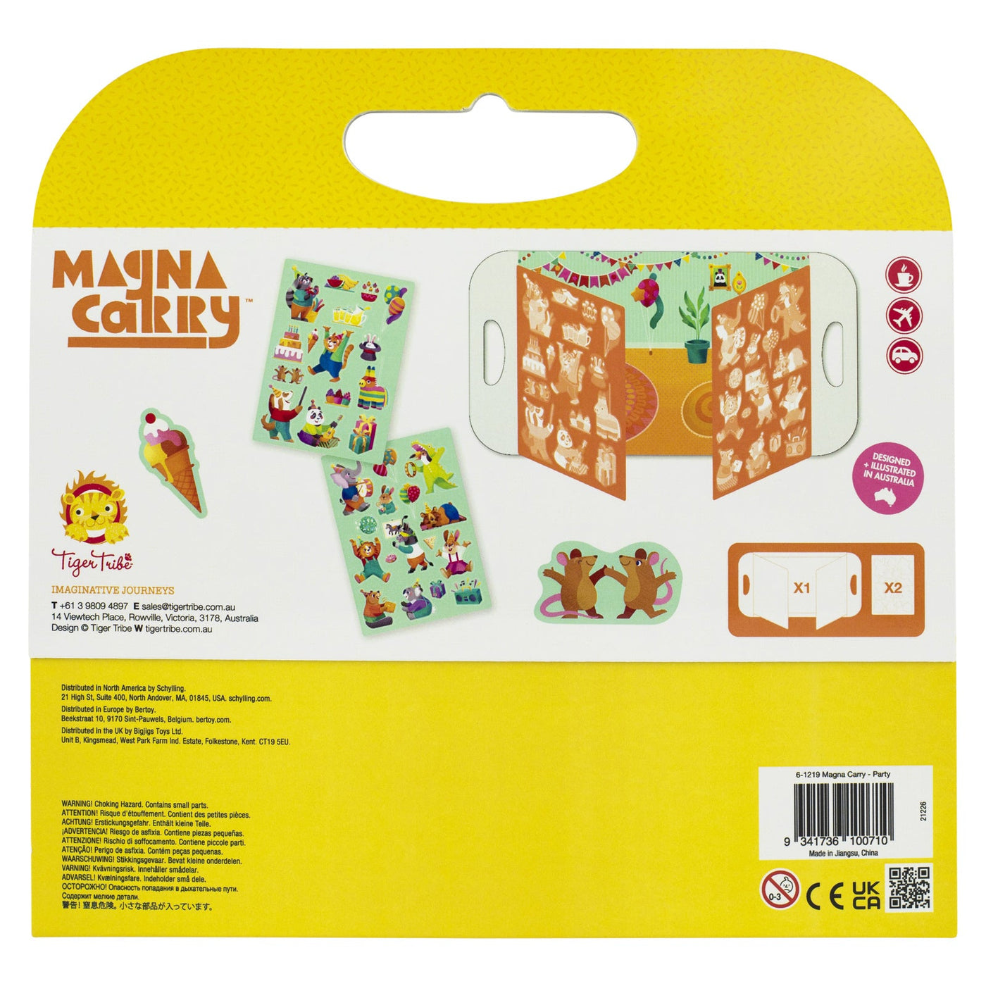 Magna Carry - Party Magnetic Play Tiger Tribe 