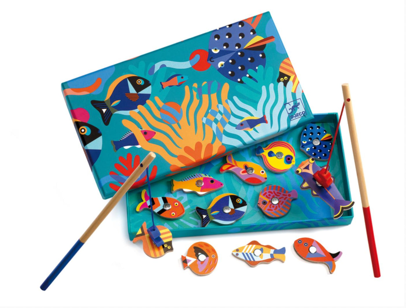 Magnetic Graphic Fishing Games Djeco 