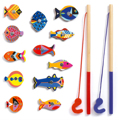 Magnetic Graphic Fishing Games Djeco 
