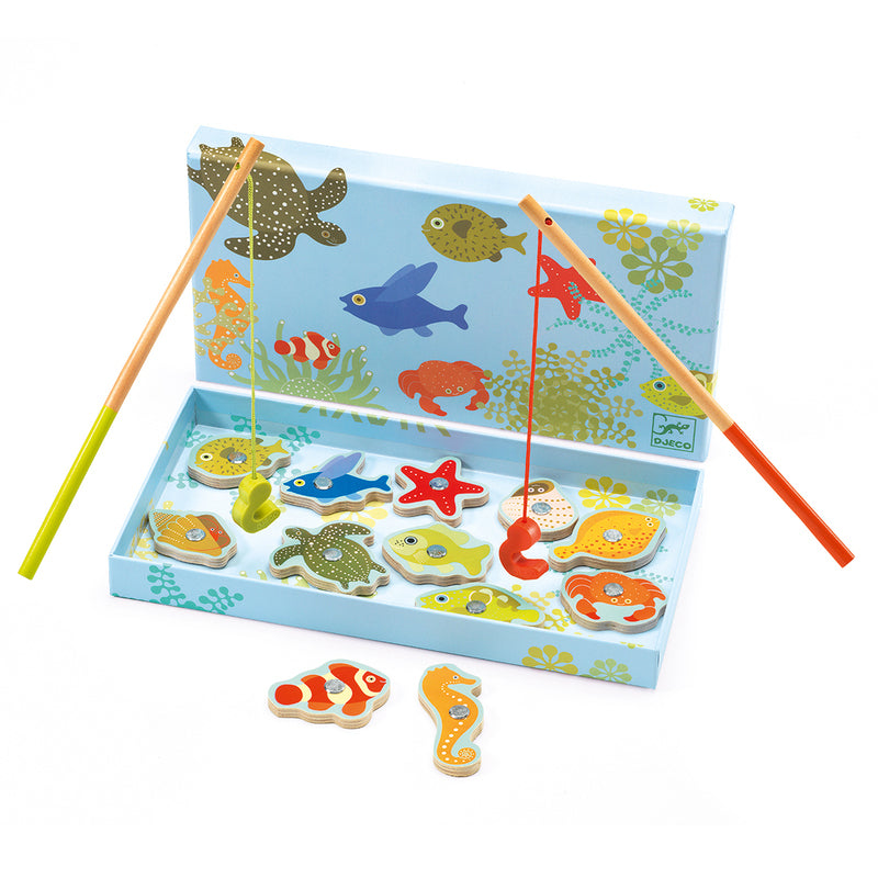 Magnetic Tropical Fishing Games Djeco 