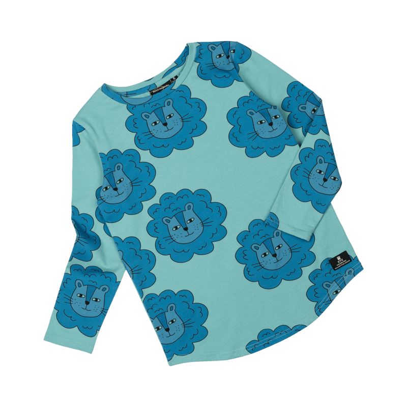 Mane Event Blue T-Shirt - Multi Long Sleeve T-Shirt Rock Your Baby 