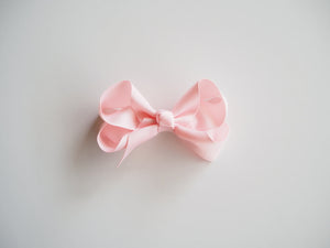 Snuggle Hunny - Hair Clip Bow - Light Pink