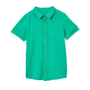 Milky - Apple Green Pique Shirt