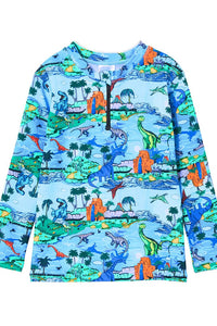 Milky - Dinosaur Rash Vest