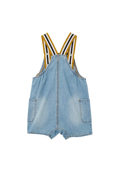 Milky Light Wash Denim Overall Overalls Milky 