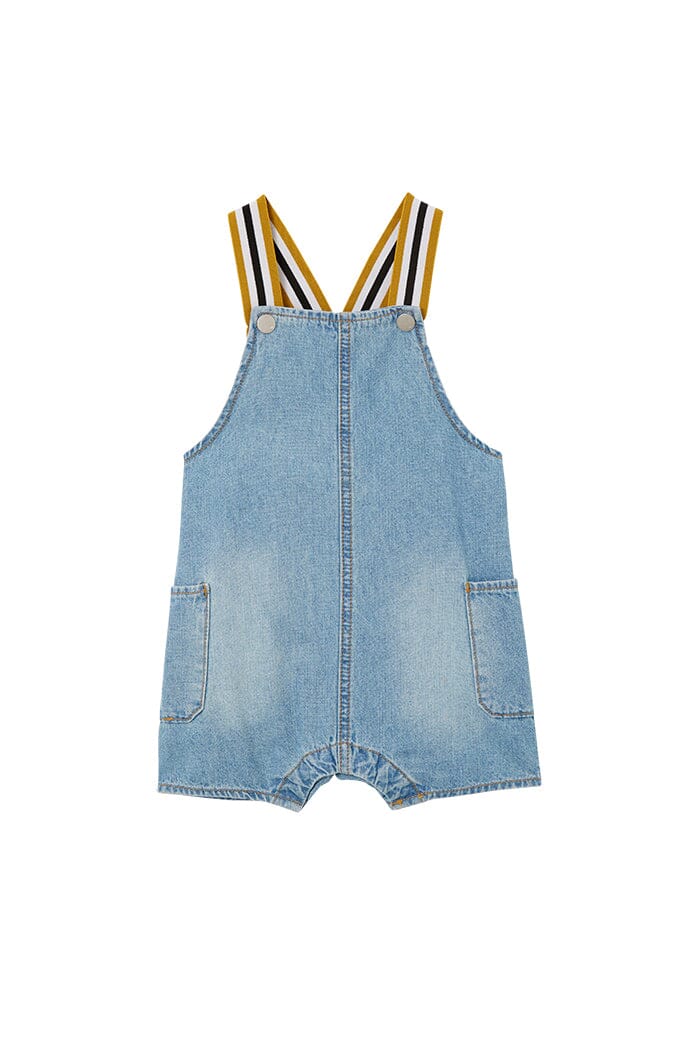 Milky Light Wash Denim Overall Overalls Milky 