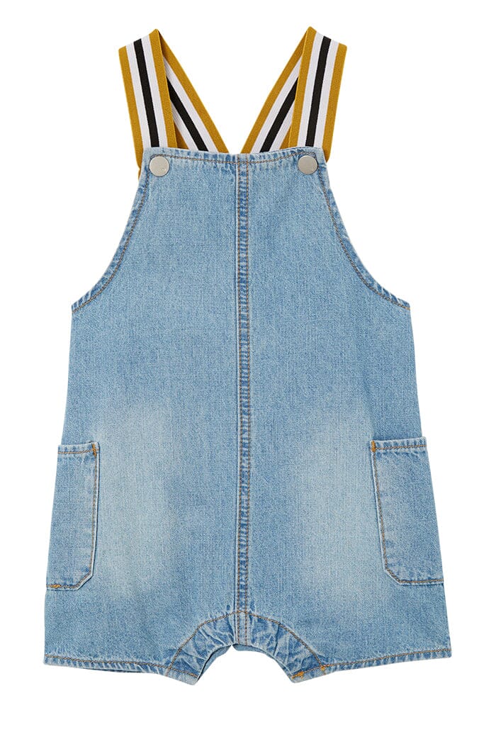 Milky Light Wash Denim Overall Overalls Milky 