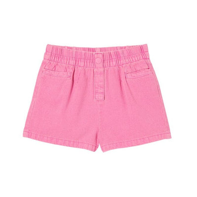 Milky Pink Denim Short Shorts Milky 