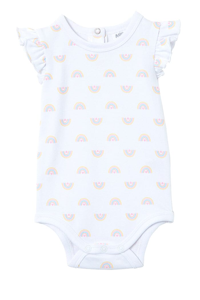 Milky Rainbow Frill Bubbysuit Bodysuit Milky 