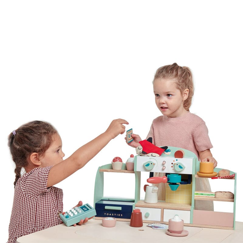 Mini Chef Bird's Nest Cafe SHOP Wooden Toy Tender Leaf Toys 