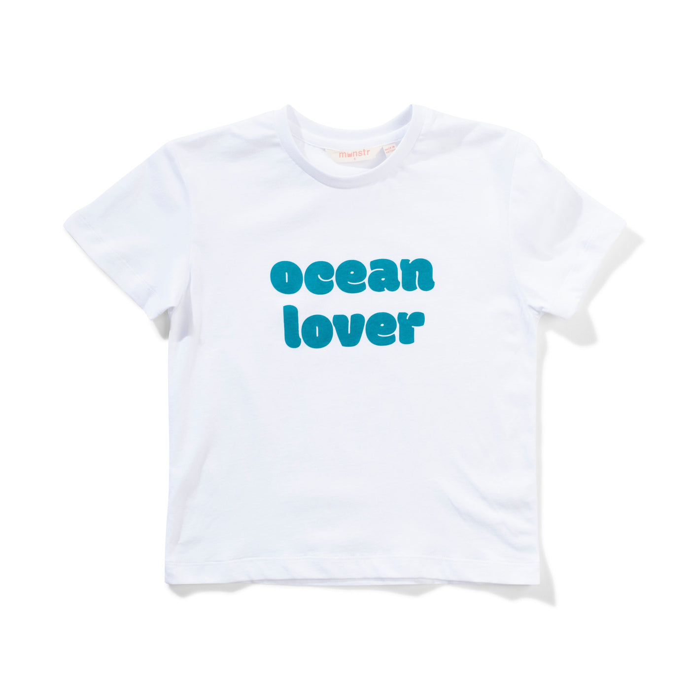 Missie Munster Ocean Lover Tee - White Short Sleeve T-Shirt Missie Munster 