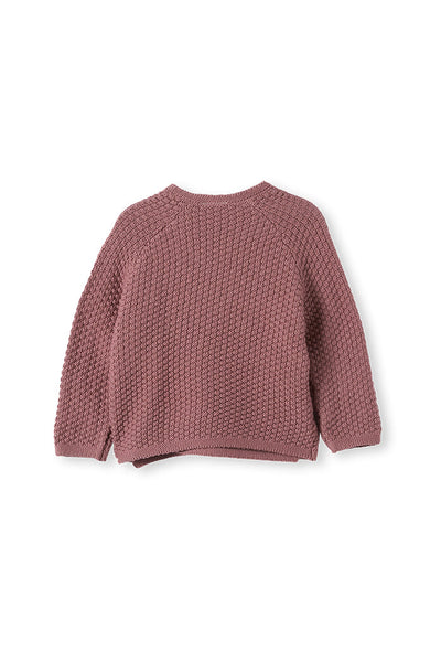 Mulberry Baby Knit- Mulberry Knitted Jumper Milky 