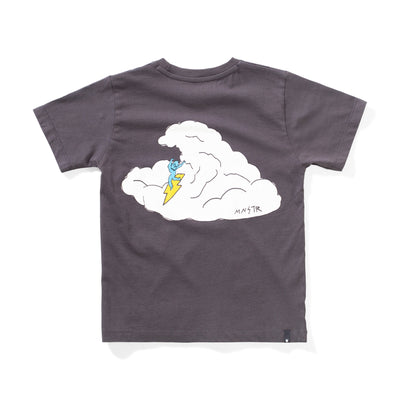 Munster Kids Cloudpool SS Tee - Soft Black Short Sleeve T-Shirt Munster Kids 