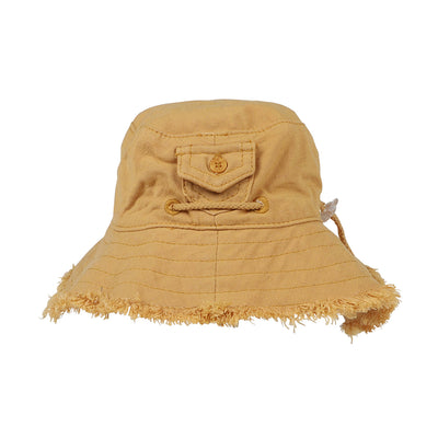 Mustard Sun Hat Hat Bebe Minihaha