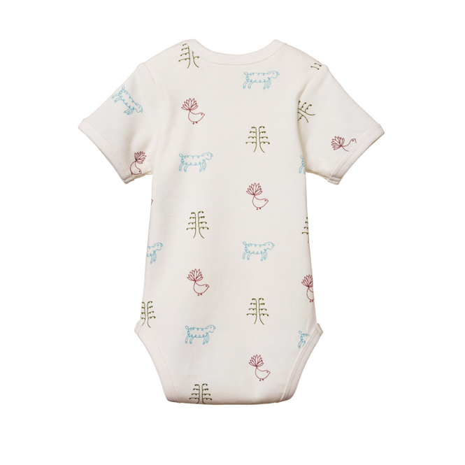 Nature Baby Short Sleeve Bodysuit - Nature Baby Print Bodysuit Nature Baby 