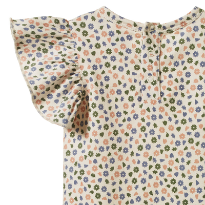 Nature Baby Tilly Suit - Chamomile Blooms Print Growsuit Nature Baby 