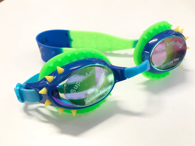 Nelly - Lockness Blue Yellow Spikes Goggles Bling2o 