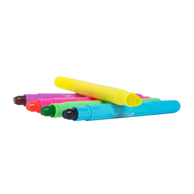 Neon Gel Crayons Arts & Crafts Tiger Tribe 