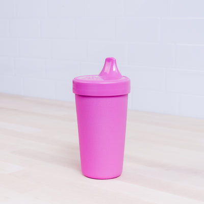 No-Spill Sippy Cup Feeding Re-Play Bright Pink 