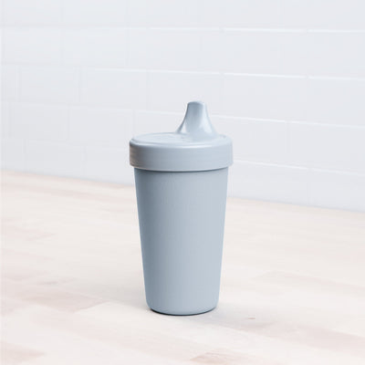 No-Spill Sippy Cup Feeding Re-Play Grey 