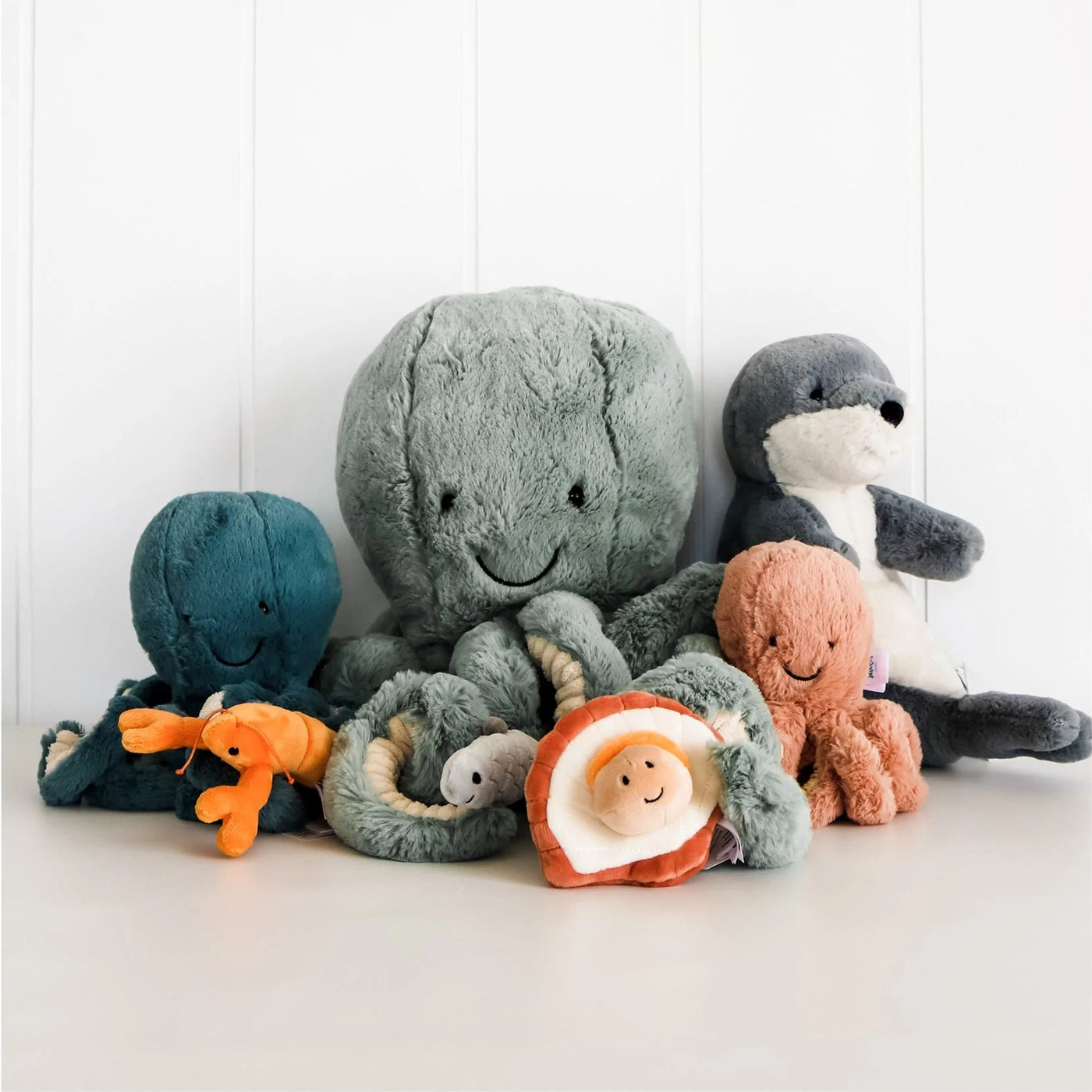 Odell Octopus Baby Soft Toy Jellycat 