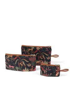 OiOi - Packing Pouch Trio - Jungle Black