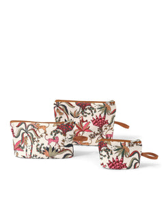 OiOi - Packing Pouch Trio - Jungle Cream