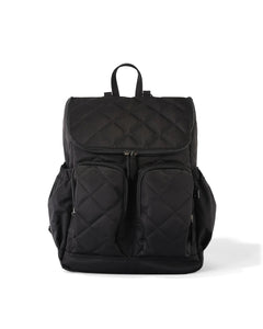 OiOi - Signature Nappy Backpack - Black Diamond Quilt