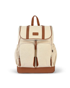 OiOi - Signature Nappy Backpack - Natural Canvas