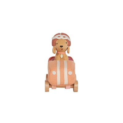 Olli Ella Holdie Dog-Go Racer Girl - Pink Doll Olli Ella 