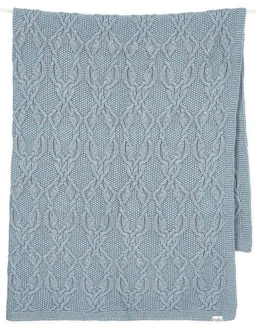 Toshi Organic Bowie Blanket  - Storm