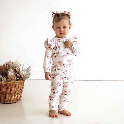 Organic Camille Growsuit Growsuit Snuggle Hunny 