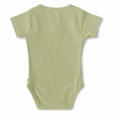 Organic Dewkist Short Sleeve Bodysuit Bodysuit Snuggle Hunny Kids 