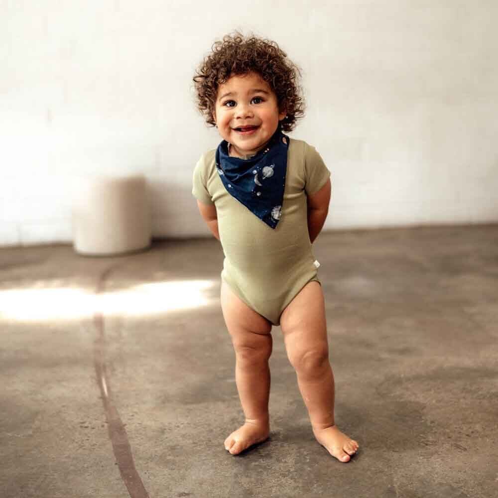 Organic Dewkist Short Sleeve Bodysuit Bodysuit Snuggle Hunny Kids 