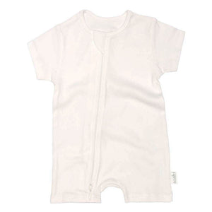 Toshi Organic Dreamtime Short Sleeve Onesie - Cream