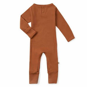 Snuggle Hunny - Organic Growsuit - Biscuit