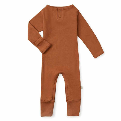 Snuggle Hunny Organic Growsuit - Biscuit
