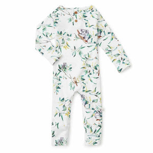 Snuggle Hunny - Organic Growsuit - Eucalypt