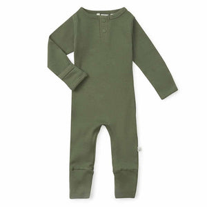 Snuggle Hunny - Organic Growsuit - Olive