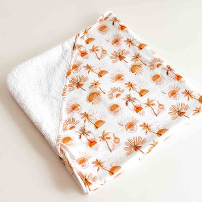 Organic Hooded Baby Towel - Paradise Towel Snuggle Hunny Kids 